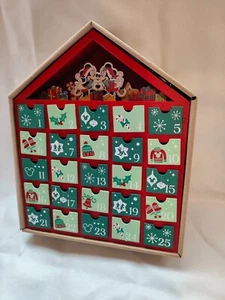 Disney Adventskalender Mickey Mouse Maus Holz Selten 30 cm groß NEU - Bild 1 von 2