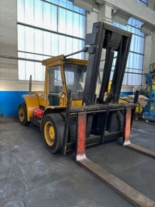 Hyster H12.50H Gabelstapler Gas 12000kg duplex 2858mm Hubhöhe Krüger Wiegesystem - Bild 1 von 12