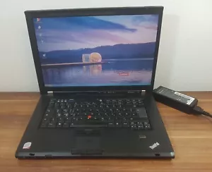 15,4" Lenovo Thinkpad T61 Intel T8100 2,1GHz 2GB/500GB DVD Wi-Fi Windows XP Pro - Imagen 1 de 8