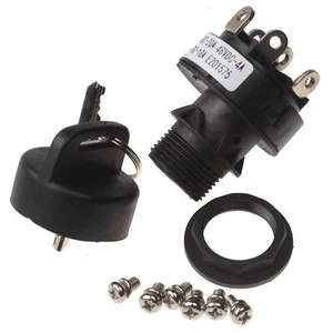 Ignition Switch 96008-SGT 3-Position W/keys For Genie Lift Series GS GR QS Z - Picture 1 of 6