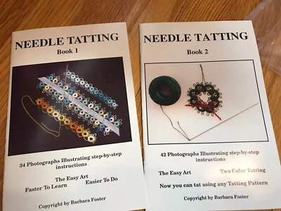 Needle Tatting Books & Handy Hands Needle Picture Instructions - Image 1 of 4