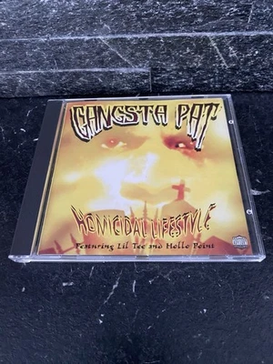 GANGSTA PAT - HOMICIDAL LIFESTYLE Power Records Memphis TN Rap CD I Wanna Smoke - Bild 1 von 3
