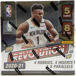 2020-21 Panini Revolution NBA Hobby Box Sealed | Anthony Edwards RC 🔥 Galactic - Foto 1 di 6
