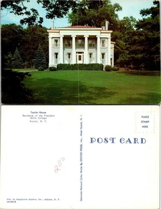 New York(NY) Aurora Wells College Taylor House President Residence VTG Postcard - Picture 1 of 1