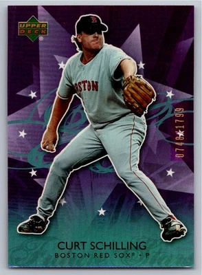 Upper Deck Future Stars Purple Curt Schilling 2006 8 0748/1799 Foto 1 de 2