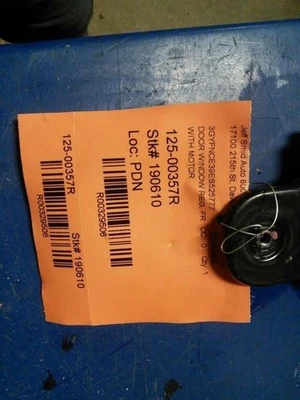 Passenger Right Front Window Regulator Fits 10-15 SRX 329506 - Image 1 of 4