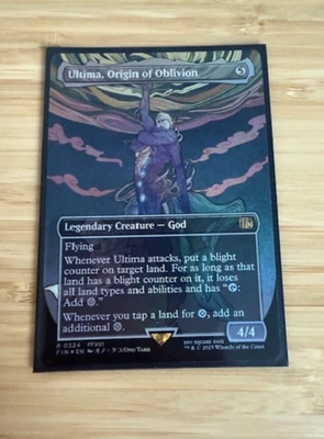 MTG: Ultima, Origin of Oblivion (Borderless) Final Fantasy Foil NM - Image 1 of 2