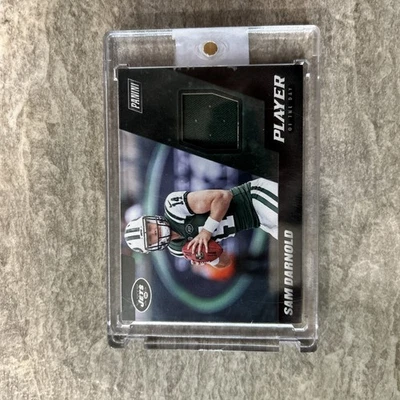 Sam Darnold 2018 Panini Player of the Day RC ACTION Player Worn Jersey Relic - Image 1 of 2