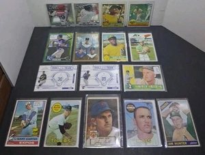 Mookie Betts RC #'d SP Modern & Vintage Reggie Jackson Rickey Henderson *16 Karten Lot - Bild 1 von 24