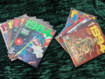 13 revistas 1984 y 1994 / Incluye 1er y último número / Warren / 1978-83 Foto 1 de 4