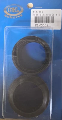 YAMAHA FZ6 YZFR6 TDM850 XVS13  K&L SUPPLY FORK SEALS & DUST SEALS 15-5009 - Image 1 of 4