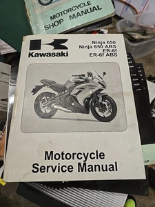 KAWASAKI OEM DISTRIBUIDOR TALLER MANUAL DEL PROPIETARIO/NINJA 650 ER-6F 2012 ABS  - Imagen 1 de 4
