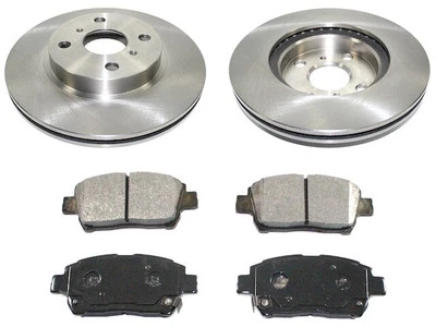 For 2001-2005 Toyota Echo Brake Pad and Rotor Kit Front 63467GDFJ 2002 2003 2004 - Image 1 of 2