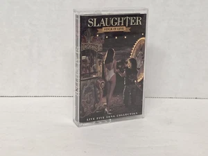 Slaughter  Stick It Live EP 1990 Heavy Metal Cassette Hard to Find Cassette  - Picture 1 of 3
