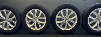 Original VW Tiguan II AD1 18 Zoll Kingston Alufelgen Felgen Räder 5NA601025B - Bild 1 von 4