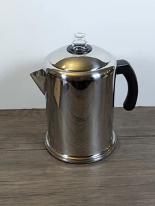 FARBERWARE 47053-C Caffettiera classica in acciaio inox Yosemite 12 tazze - Foto 1 di 9