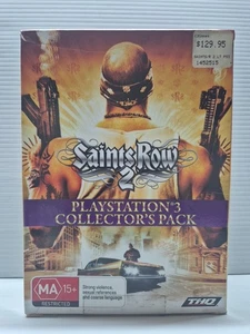 Folleto de arte de hojalata de metal edición coleccionista Saints Row 2 SIN JUEGO  - Imagen 1 de 4