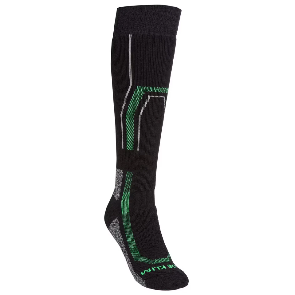 CALCETINES KLIM SOLSTICIO PARA MUJER 3.0 - Negro / Menta de invierno - S - M - L - NUEVO Foto 1 de 1