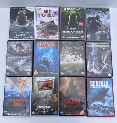 Creature Feature 12 x  DVD Movie Bundle - Image 1 of 4