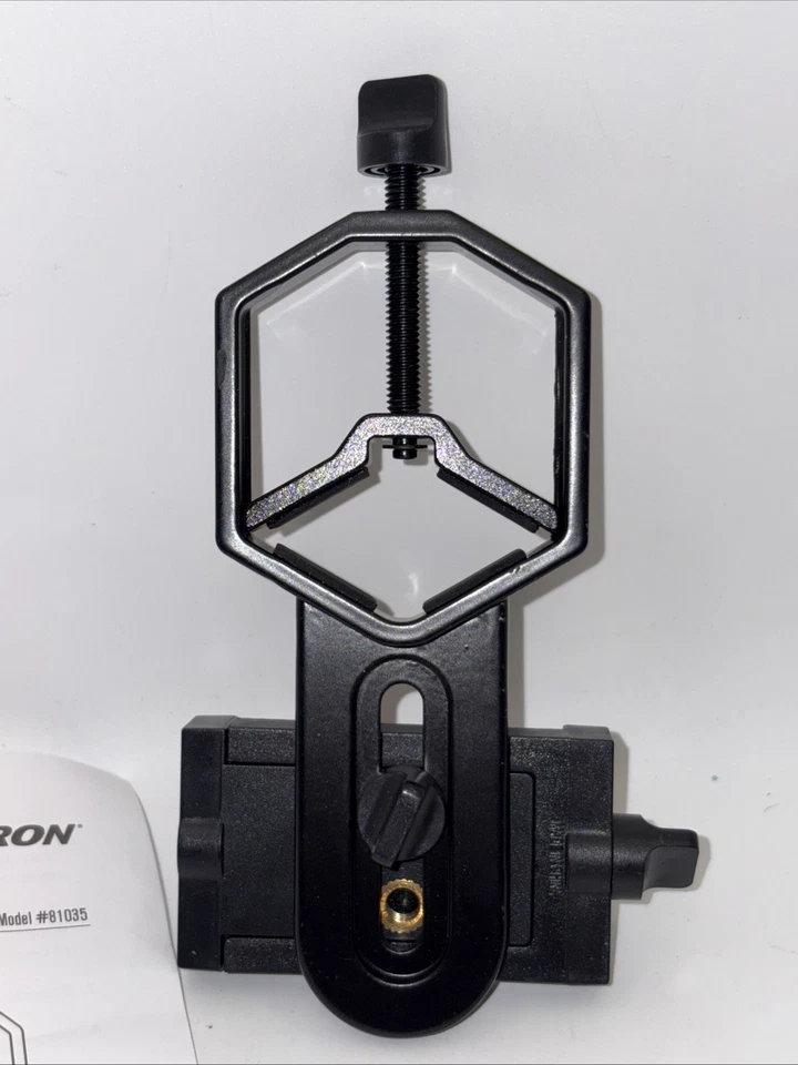 NEW Celestron 81035 Basic Smartphone Adapter 1.25" - Black NO BOX  MODEL  #81035 - Image 1 of 4