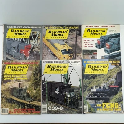Lote de 15 revistas artesanales modelo ferrocarril vintage (1978-1994) Foto 1 de 4