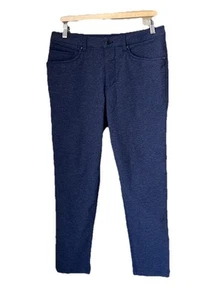 Pantalone Lululemon Navy Heathered Abc Tech in tela - Foto 1 di 7