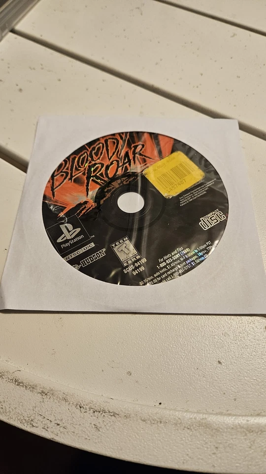  Bloody Roar PlayStation 1 PS1 - Solo disco - Resurgido - Probado Foto 1 de 1