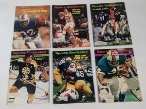 Sports Illustrated 1970s Magazine Lot of 6 - OJ Simpson, Pete Maravich Specials - Bild 1 von 23