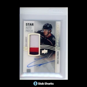 2023 UPPER DECK PREMIER COLE SILLINGER ACETATE STAR PATCH AUTO MEMORABILIA /49 - Picture 1 of 3
