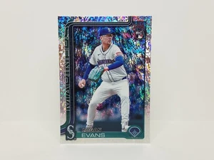 2025 Topps #US302 Logan Evans, Seattle Mariners (RC) - Holo Foil Parallel - Imagen 1 de 2
