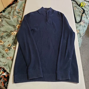 Flag & Anthem Dry Goods Supply SZ L Pullover Regular Fit Blue Sweatshirt - Picture 1 of 7