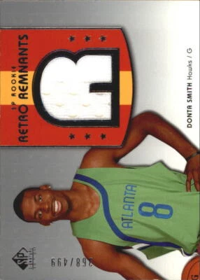 2004-05 SP Signature Edition #138 Donta Smith Jersey RC /499 - NM-MT - Image 1 of 2