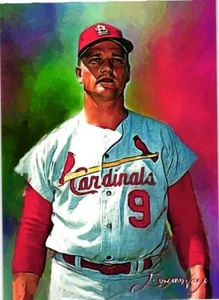 Roger Maris 2018 Original Limited Edition Artist Signed Card 47 of 50 - Picture 1 of 4