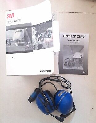 3M PELTOR MT53H79B-56 Aviation Headset ATEX  With Microphone 330OHM Neckband • 270$