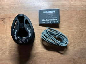 HARKEN 2150 / 40mm / Carbo / T2 / Doppelblock / Boot / Kugellager / - Bild 1 von 2