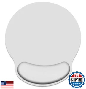 Britimes Light Smoke Mouse Pad Ergonomic Mouse Pad with Wrist Support Non-Sli - Afbeelding 1 van 5