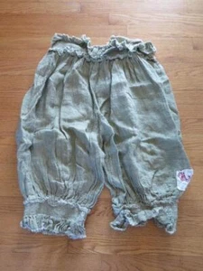 Pantalones con flores de lino verde salvia Magnolia Pearl LOVE - Imagen 1 de 4
