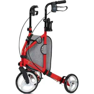 Elenker Standrollator Rollator für Senioren rot 3 Rad - Bild 1 von 1
