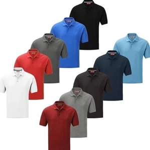 Mens' Plain Polo T-Shirts 100% Cotton Short Sleeve solid color Polo Tops | Sale. - Picture 1 of 47