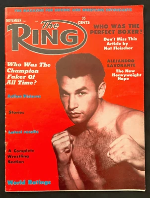 The Ring, Boxing Magazine, November, 1961 - Image 1 of 2