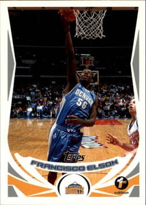 2004-05 Topps First Edition Denver Nuggets Basketball Card #165 Francisco Elson