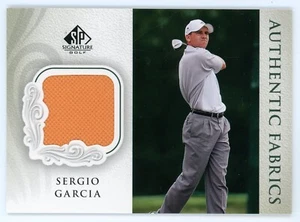 2004 SP Signature Golf Sergio Garcia Authentic Fabrics Relic - Bild 1 von 1