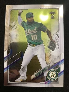 2021 Topps Chrome Ben Baller Marcus Semien #8 Oakland A’s Blue Jays 💎💎 - Picture 1 of 4