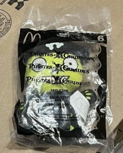 2006 Pirates of the Caribbean McDonalds Happy Meal Toy - Skeleton Plush #6 - Picture 1 of 1