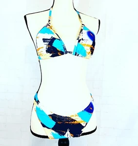 Traje de baño Shein para mujer juniors multicolor 2 piezas bikini talla grande nuevo sin etiquetas - Imagen 1 de 9