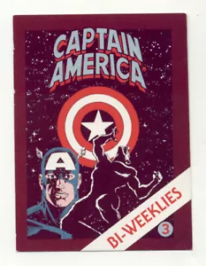 Captain America zweiwöchige Marvel Comics Promo Checkliste Karte #3 - Bild 1 von 2