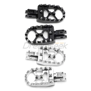 Front Rider Foot Pegs Pedal Wide Footrest for Harley Softail Lower Rider S 2018+ - Picture 1 of 10