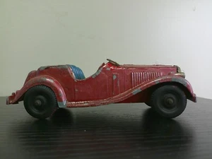 Vintage 50's Hubley Kiddie Toy No. 432 MG Red w/Blue interior  - Picture 1 of 9