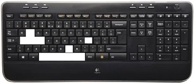 ST140 Teclas individuales de repuesto para teclado Logitech K520 - Bild 1 von 2