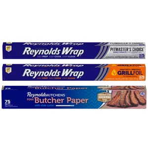 Grill Master Bundle Butcher Paper plus Pitmasters Choice Foil plus Grill Foil - Picture 1 of 7